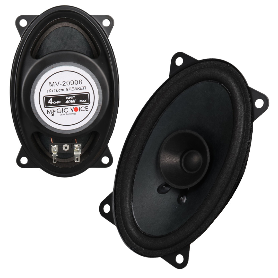 MAGICVOICE MV-4X6 RENO 9 4 OHM MİNİ OVAL TEKLİ OVAL HOPARLÖR (VOLKWAGEN)
