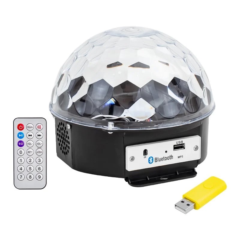 MAGİCVOİCE USB MP3 BLUEOOTH UK SİHİRLİ LED DİSKO TOPU