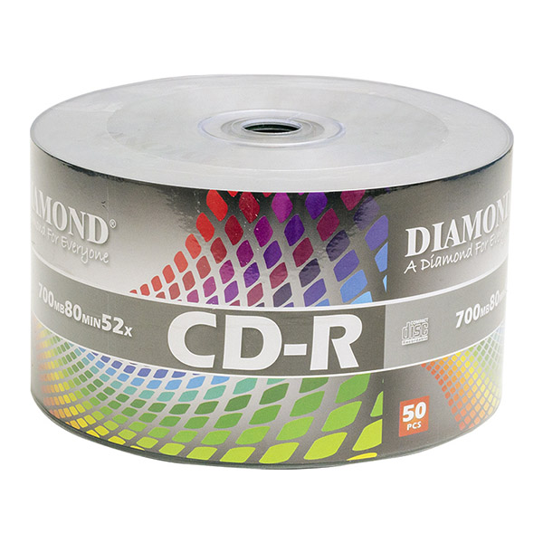 DIAMOND CD-R 52X 700 MB/80 MİN BOŞ CD 50'Lİ PAKET FİYAT
