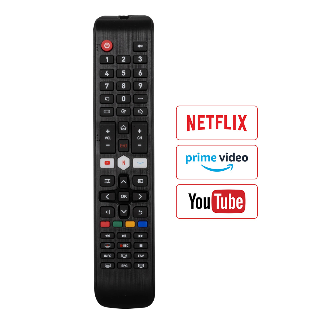 WEKO KL SUNNY SN32DAL13 -AXEN AX32DAB13-WOON-HILEVEL-PREO-ELTON NETFLIX-YOUTUBE TUŞLU LCD TV KUMANDA