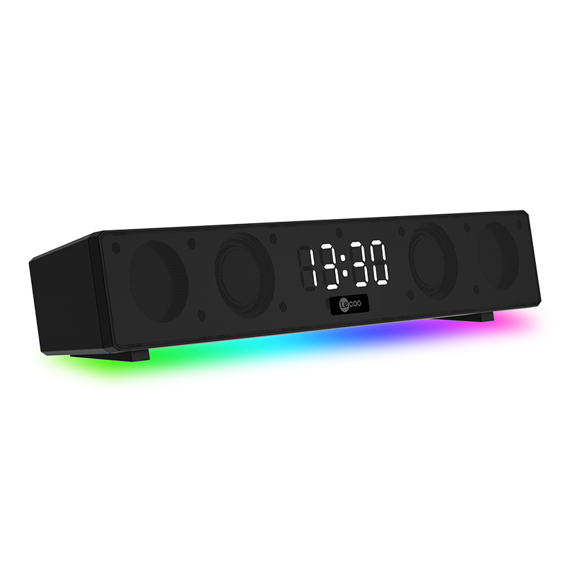 LENOVO LECOO DS103 RGB 10 WATT BLUETOOTH STEREO SOUNDBAR SPEAKER - HOPARLÖR SİYAH