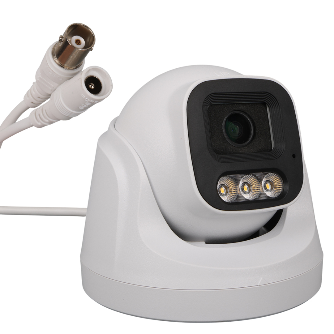 PLATO PL-25273 2MP 3.6 MM 3 WARM LED GECE RENKLİ PLASTİK KASA AHD DOME KAMERA