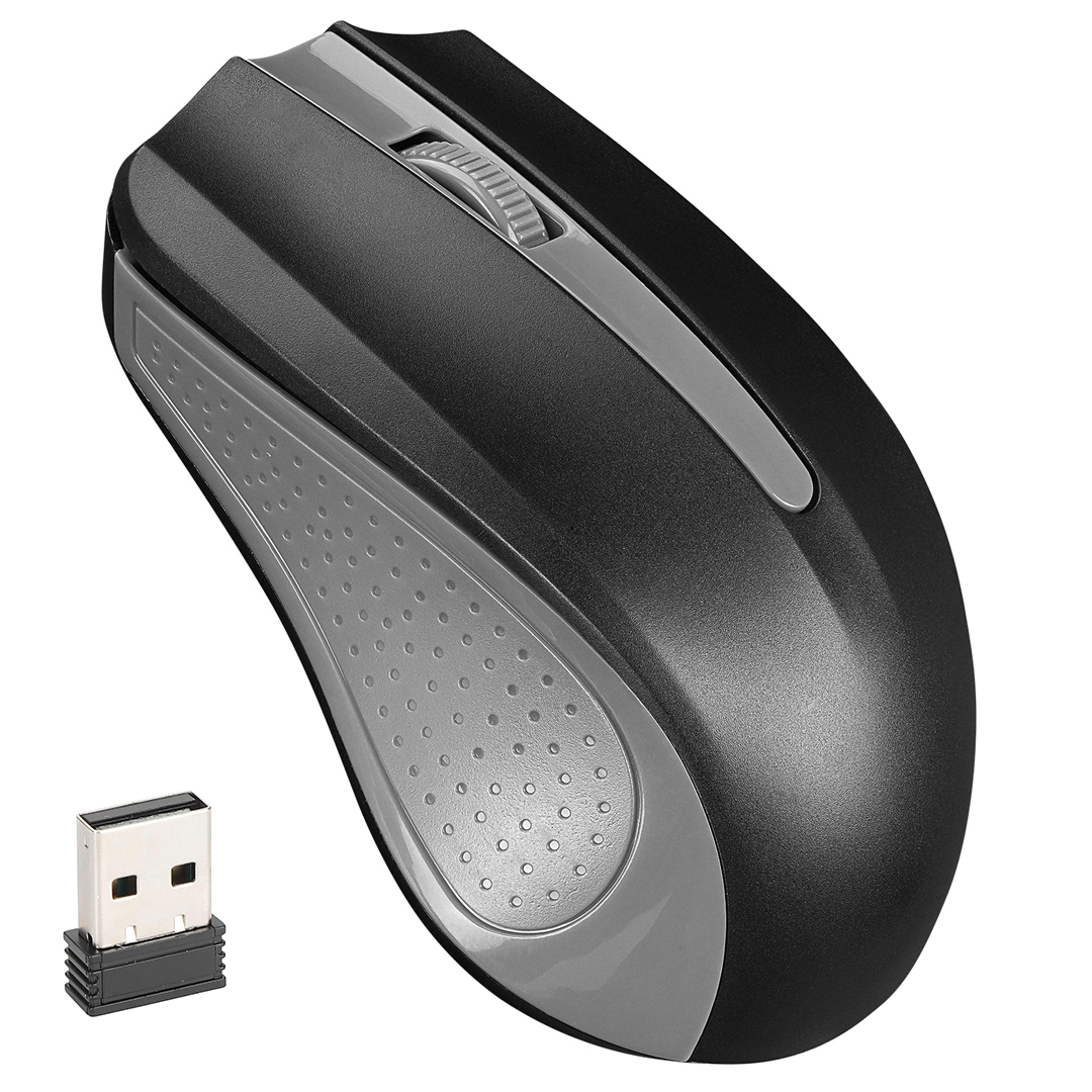 EVEREST SM-537 USB GRİ/SİYAH 2.4GHZ 1600DPI KABLOSUZ 5 METRE MENZİL OPTİK MOUSE