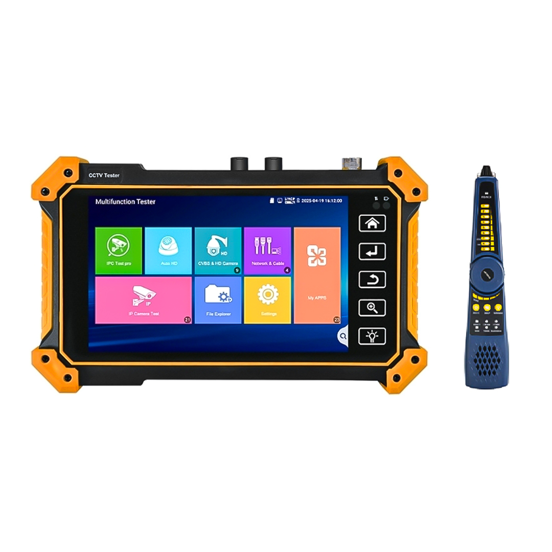 NOVACOM NVC-IPCV58C IP/HD-TVI/CVI/AHD-OPM/VFL FİBER CCTV KAMERA TEST CİHAZI