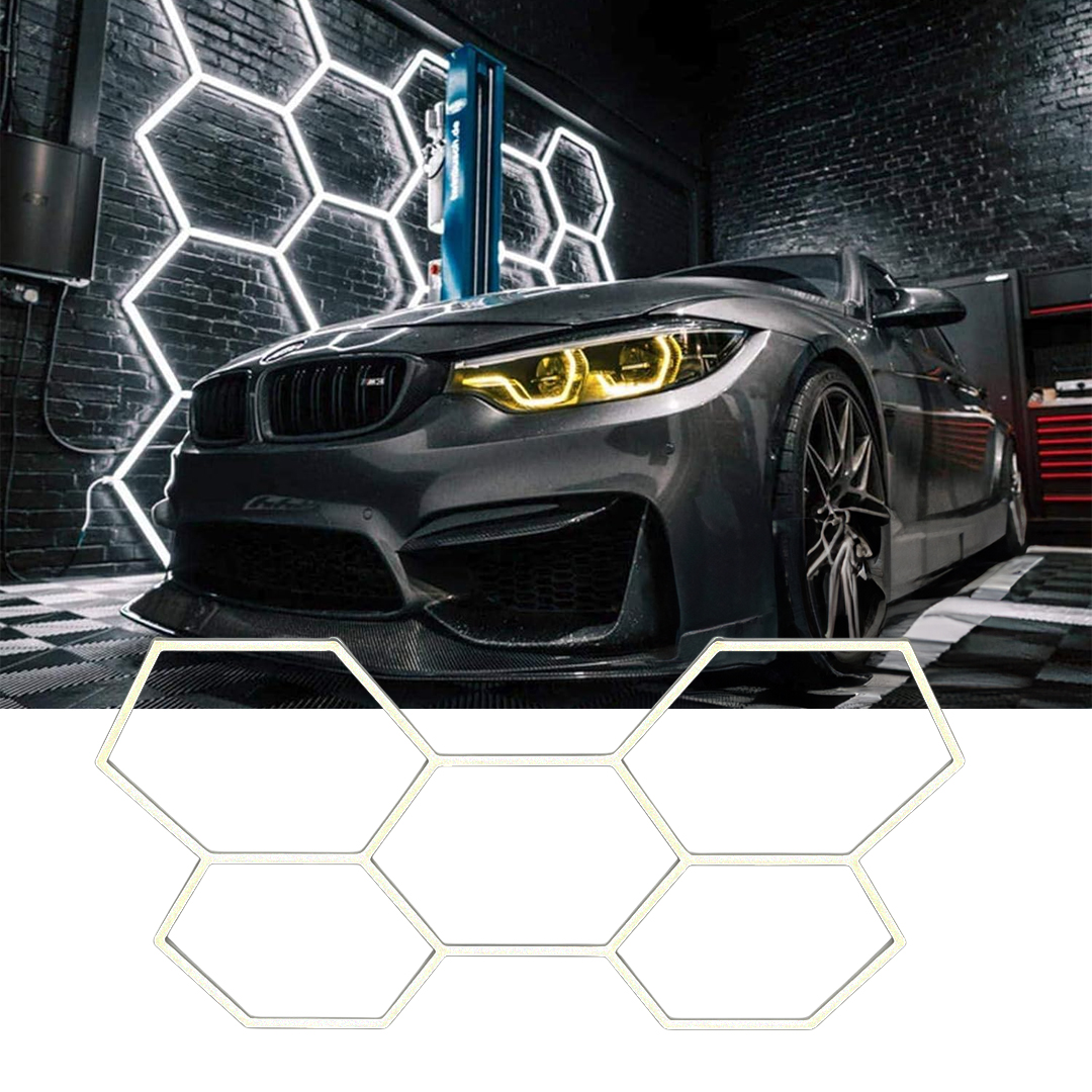 LEDX AL-RW7226 ALTIGEN PETEK 240W BEYAZ LED ARMATÜR GARAJ DEKORATİF AYDINLATMA