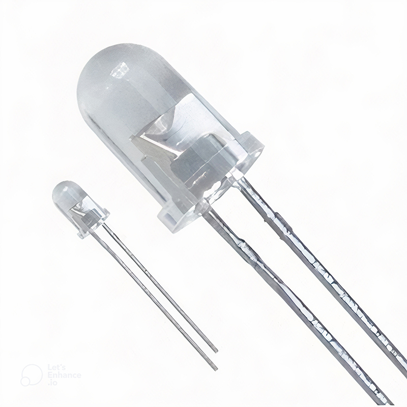 LED 5MM YEŞİL ŞEFFAF MERCEKLİ