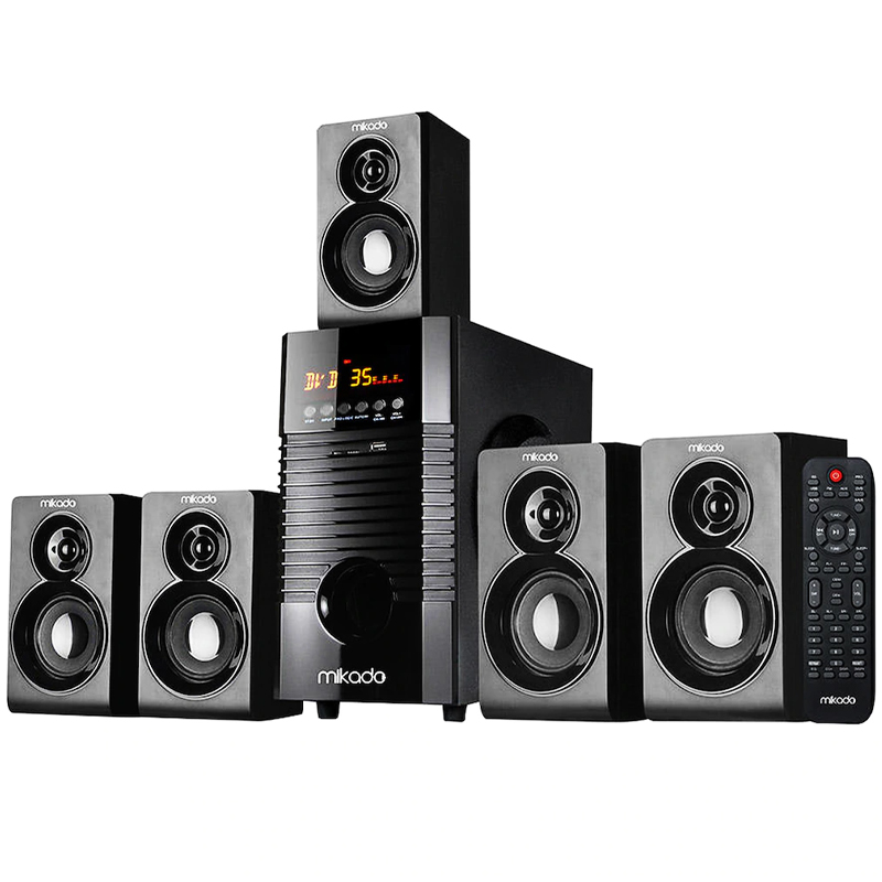 MIKADO MD-856 BT 5+1 USB+SD+FM DESTEKLİ MULTIMEDIA BLUETOOTH SPEAKER - HOPARLÖR