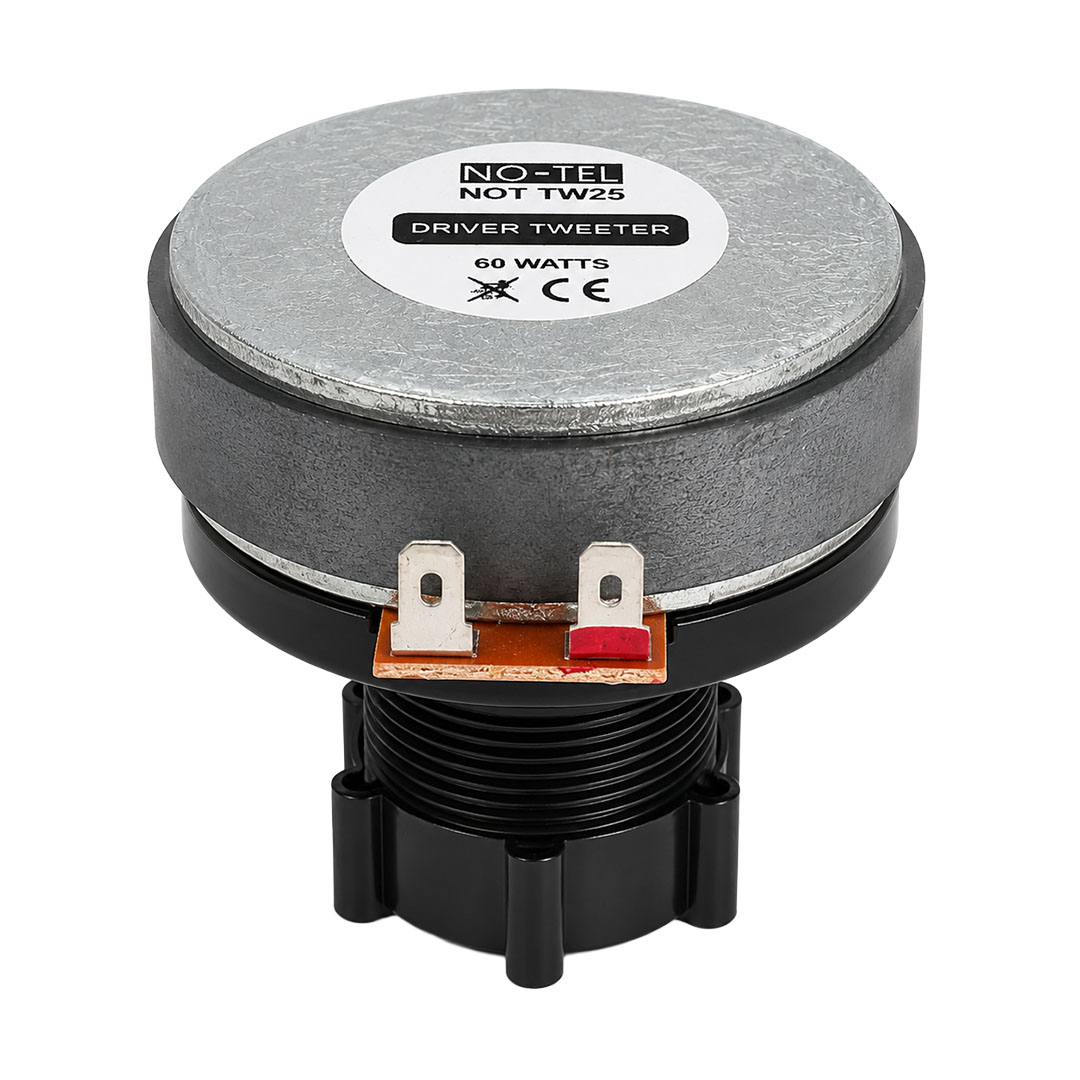 NOTEL NOT TW25 25 MM 8 OHM 60 WATT TİTANYUM DRİVER TWEETER TİZ HOPARLÖR