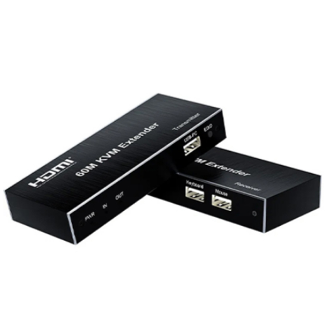 NOVACOM NVC-KVM60 4K KVM HDMI+USB+IR EXTENDER 60M