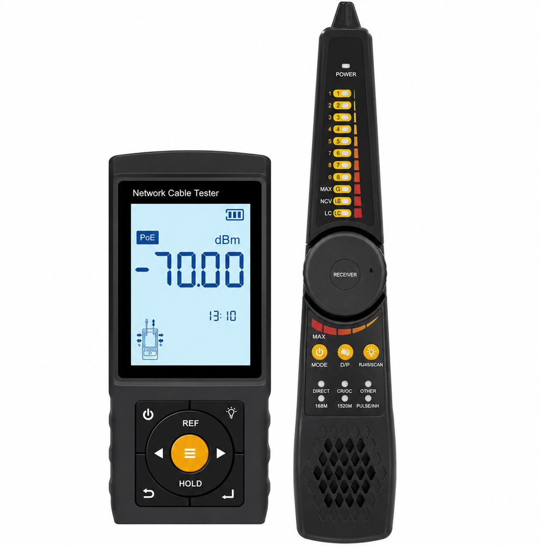 NOVACOM NVC-LT200 3'' LCD EKRANLI TDR METRAJ - PSE VOLTAJ - NETWORK KABLO TEST CİHAZI