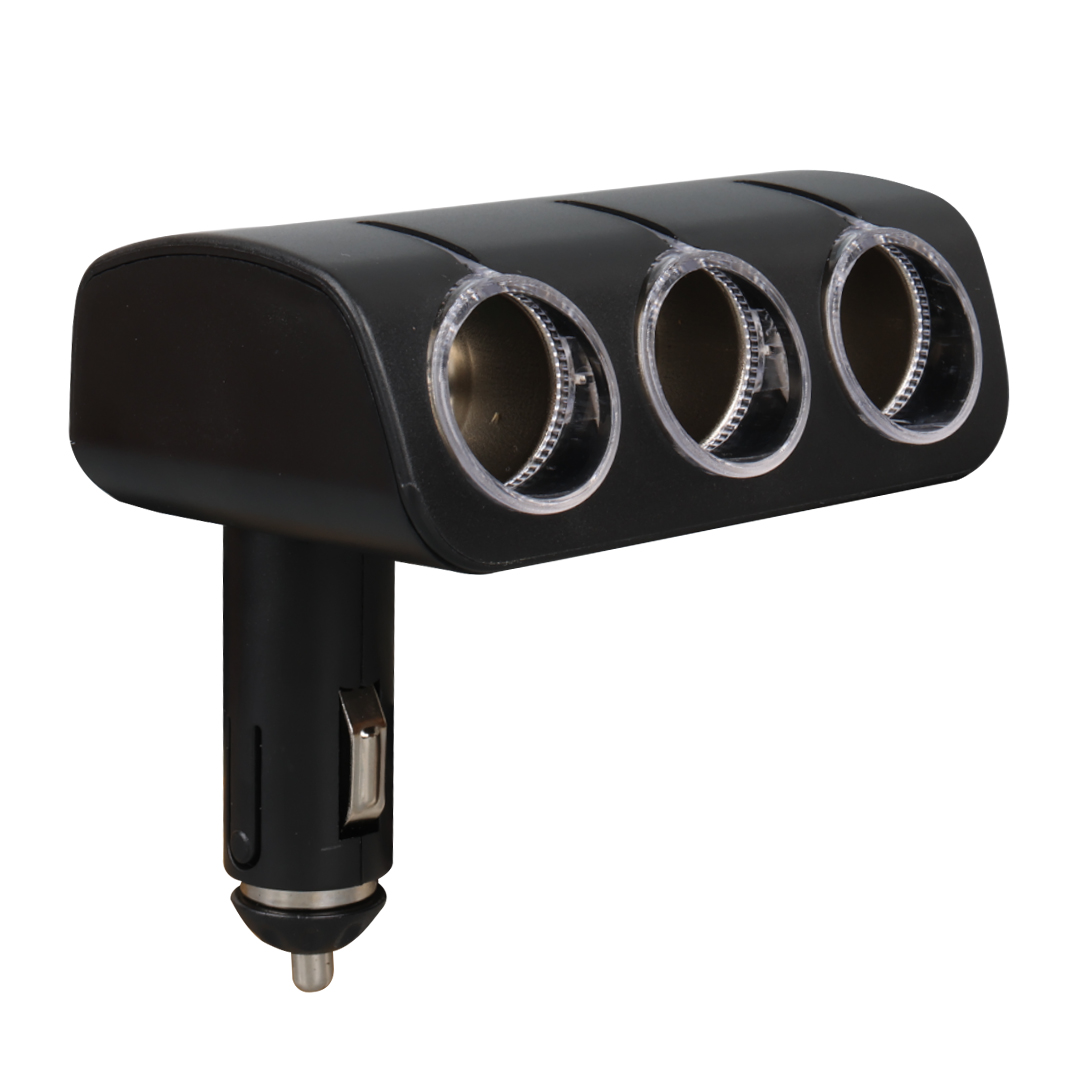 OLESSON 1520 12-24V 120W 3'LÜ ARAÇ ÇAKMAK ÇOKLAYICI