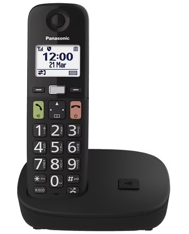 PANASONIC KX-TGU110 SİYAH TELSİZ DECT TELEFON