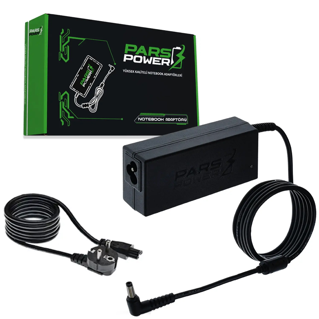 PARSPOWER PRS-002 PLASTİK KASA 19V 3.42A 65W (5.5*2.5MM) LITEON STANDART NOTEBOOK ADAPTÖR
