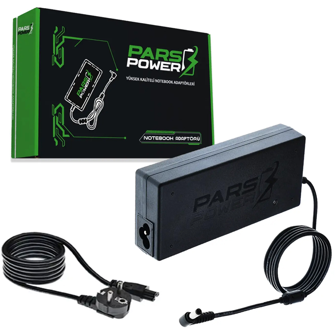 PARSPOWER PRS-013 PLASTİK KASA 19V 3.42A 65W (4.0*1.7MM) CASPER STANDART NOTEBOOK ADAPTÖR