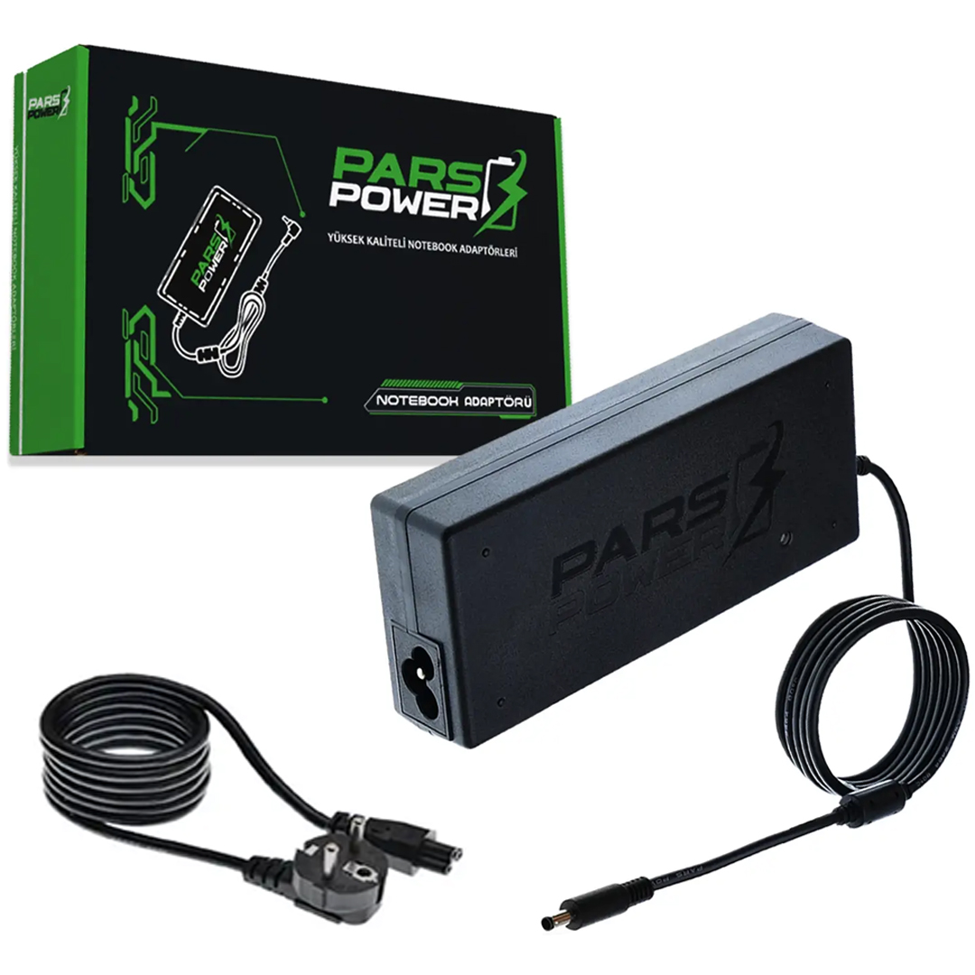 PARSPOWER PRS-014 PLASTİK KASA 19.5V 6.7A 130W (4.5*3.0MM) DELL STANDART NOTEBOOK ADAPTÖR