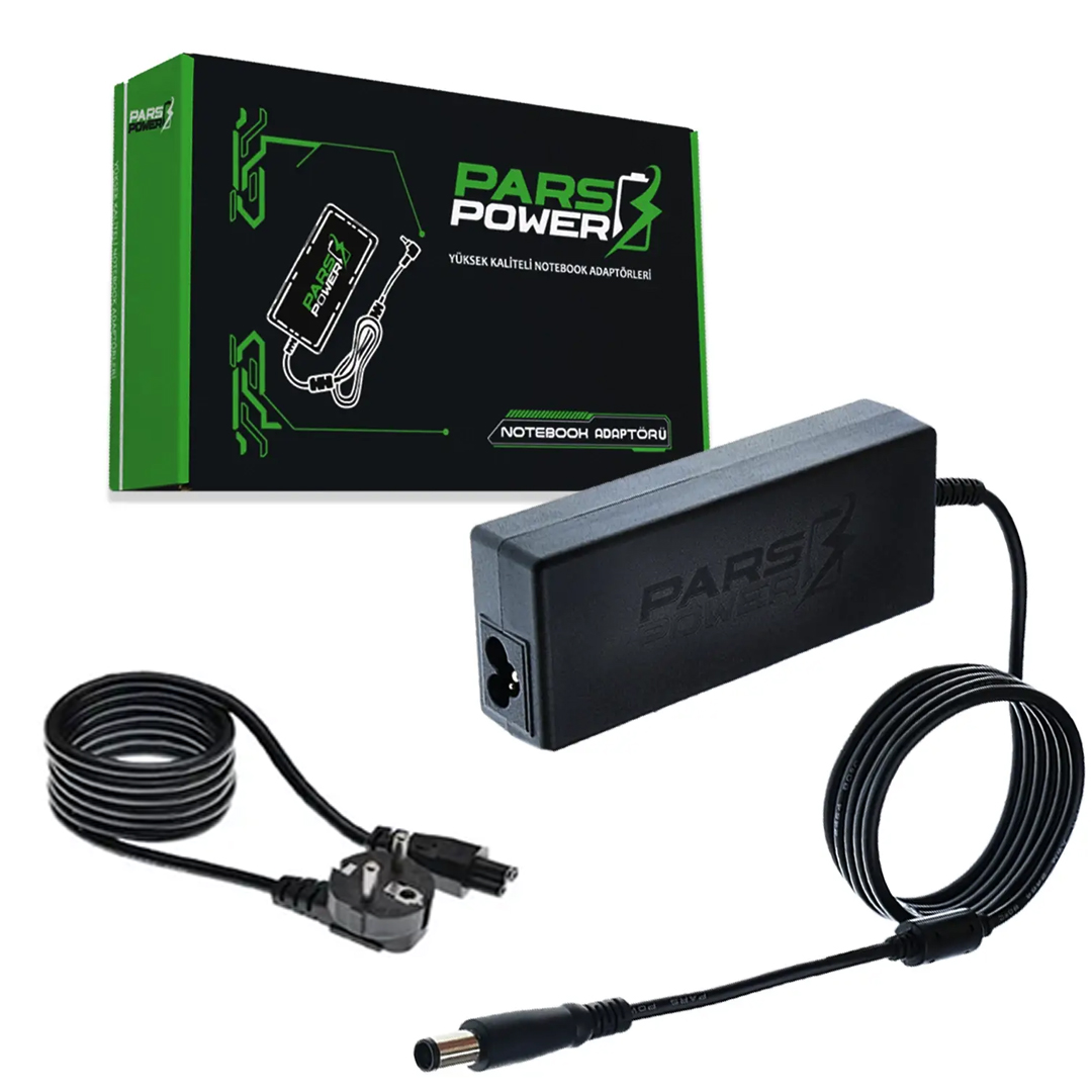 PARSPOWER PRS-015 PLASTİK KASA 19.5V 4.62A 90W (7.4*5.0MM) DELL STANDART NOTEBOOK ADAPTÖR