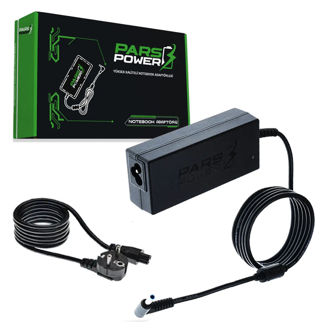 PARSPOWER PRS-024 PLASTİK KASA 19.5V 3.33A 65W (4.5*3.0MM) HP STANDART NOTEBOOK ADAPTÖR