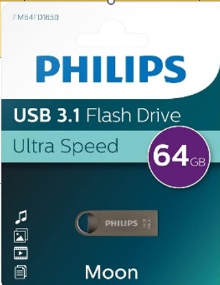 PHİLİPS MOON FM64FD165B/00 64GB USB 3.1 FLASH BELLEK