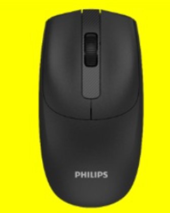 PHILIPS SPK7398B/38 1600 DPI SESSİZ TIKLAMA SİYAH KABLOSUZ OFİS MOUSE