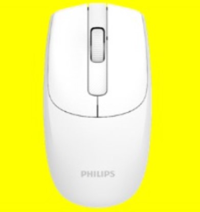 PHILIPS SPK7398W/38 1600 DPI SESSİZ TIKLAMA BEYAZ KABLOSUZ OFİS MOUSE
