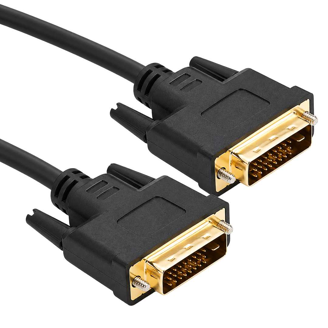 PHİLİPS SWV6125E/93 3 METRE DVI-D (24+1) DUAL LİNK GÖRÜNTÜ KABLOSU ÇİFT FERRİT ÇEKİRDEKLİ