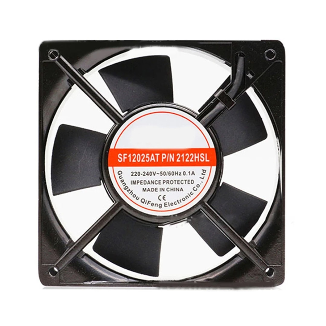POWERMASTER 120X120X25 MM 220 VOLT 0.10 AMPER METAL KASA FAN