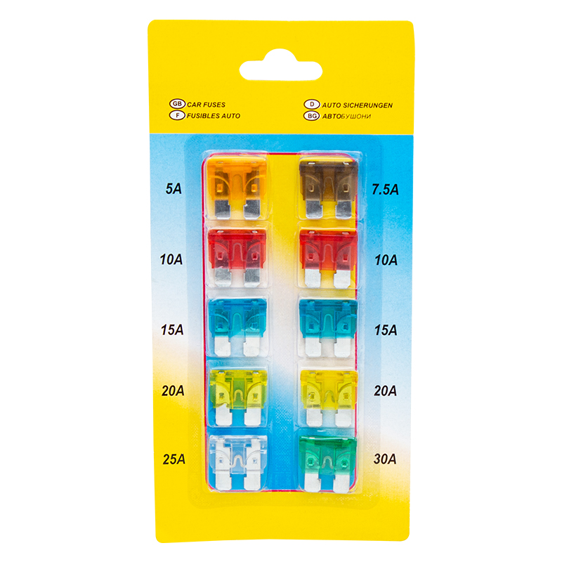POWERMASTER BIÇAKLI OTO SİGORTA (10'LU PAKET) (1*5A-1*7.5A-2*10A-2*15A-2*20A-1*25A-1*30A)