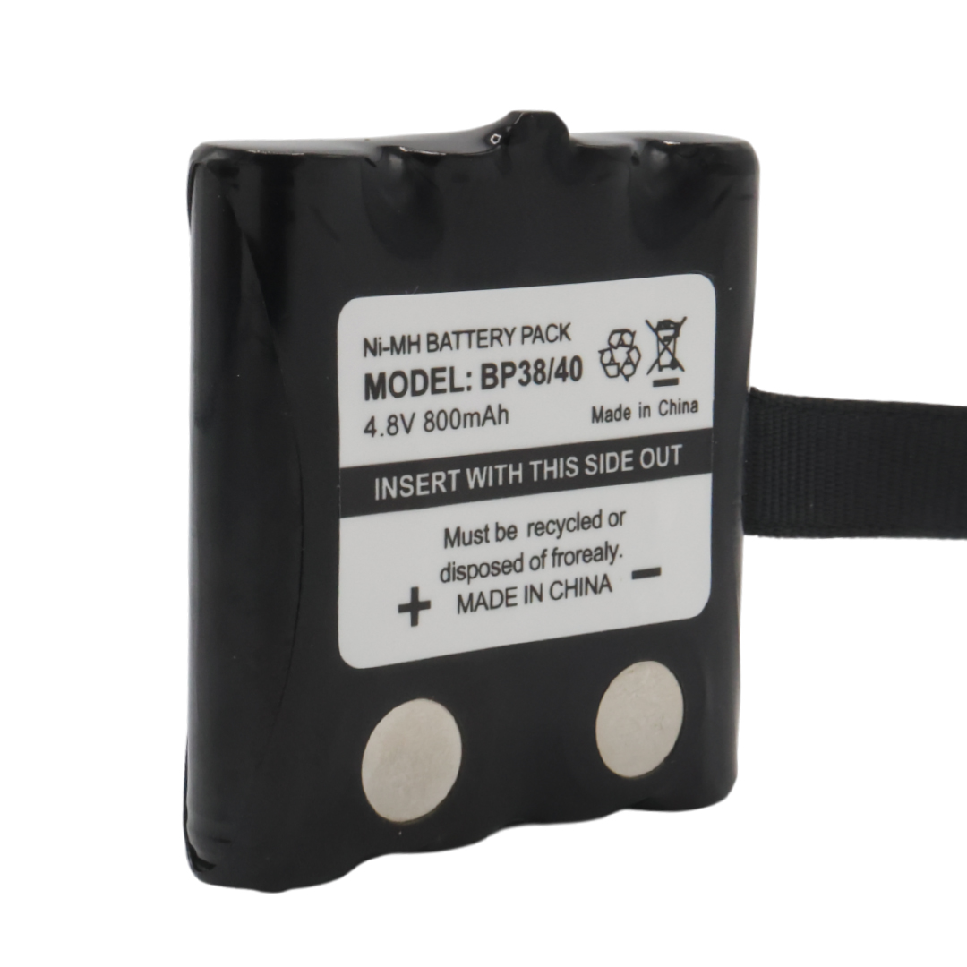 POWERMASTER BP38/40 Nİ-MH 4.8 VOLT 800MAH COBRA TELSİZ PİLİ 45X40X10MM 37GRAM