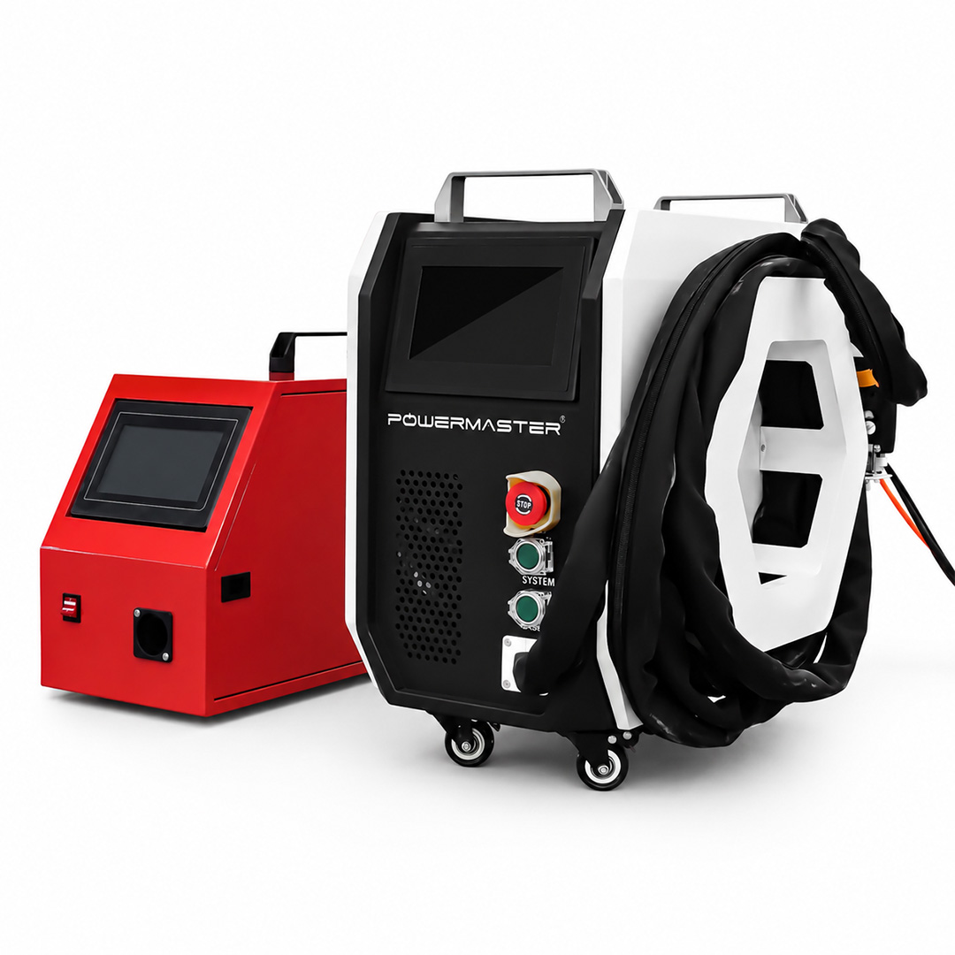 POWERMASTER EX1500W 4'Ü 1 ARADA HAVA SOĞUTMALI LAZER KAYNAK VE TEMIZLEME MAKINESI