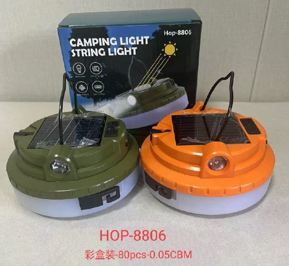POWERMASTER HOP-8806 SOLAR KAMP LAMBASI