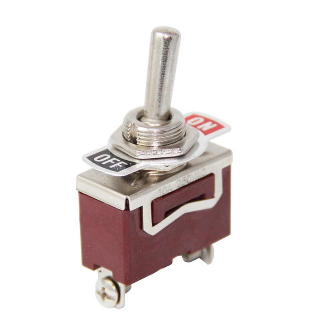 POWERMASTER IC-152-2 ON/OFF 2 PİN TOGGLE SWİTCH Ø12 MM (KN3C-101 )