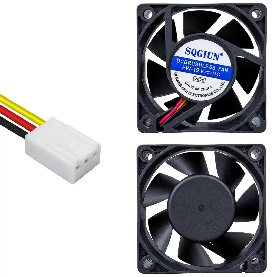 POWERMASTER IC-216 FIRÇASIZ DC FAN 60X60X25MM 12 VOLT 3 PİN V1