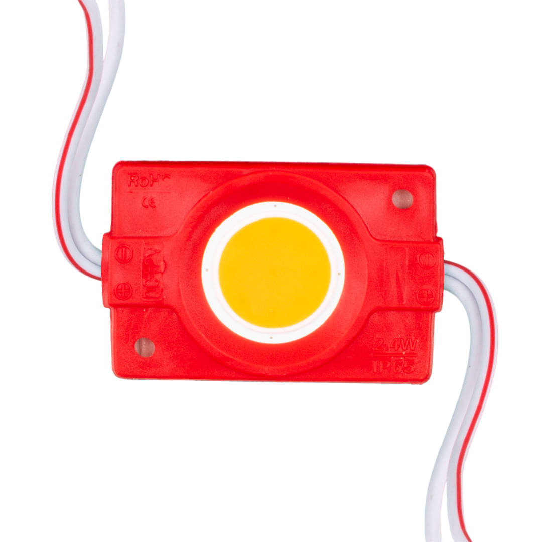 POWERMASTER MODÜL LED 12V 2.4W KIRMIZI COB 40X22 MM