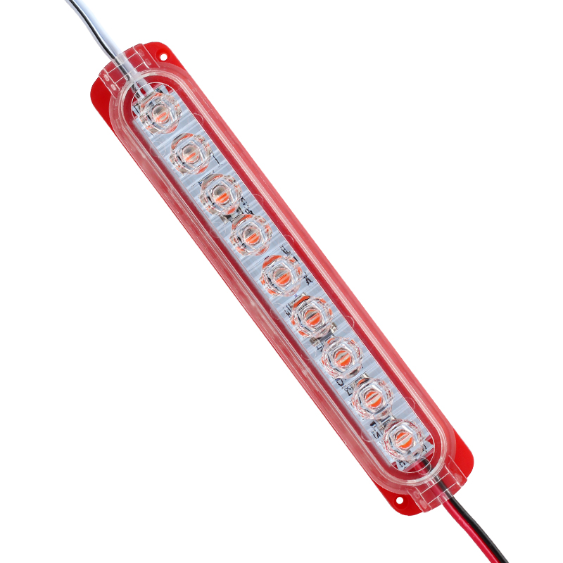 POWERMASTER MODÜL LED 12VOLT / 24VOLT 1.2W PARLAK YANIP SÖNEN KIRMIZI 14X32.5MM 2835