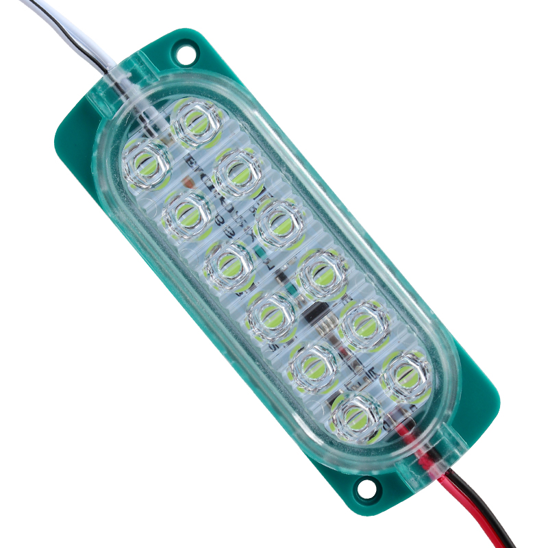 POWERMASTER MODÜL LED 12VOLT / 24VOLT 1.2W PARLAK YANIP SÖNEN YEŞİL 2835