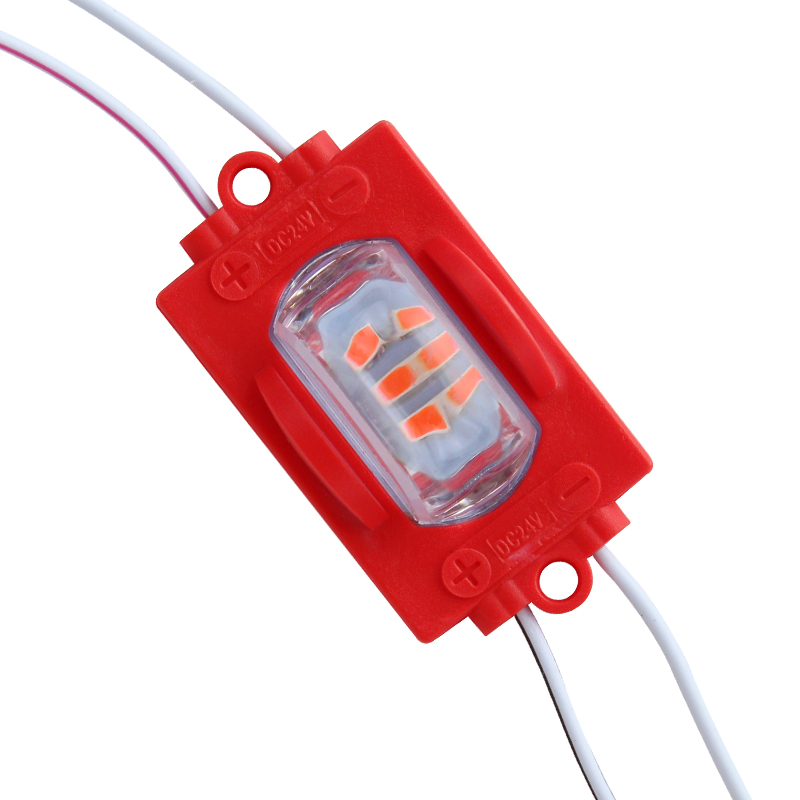 POWERMASTER MODÜL LED 12VOLT / 24VOLT  1.4W KIRMIZI 48X30 MM 2835