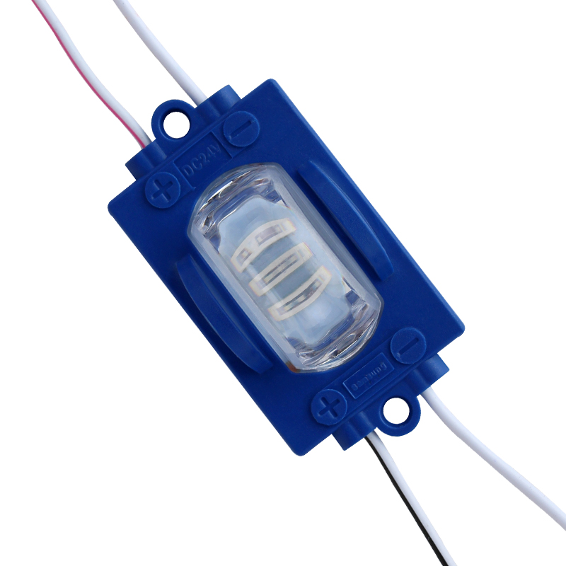 POWERMASTER MODÜL LED 12VOLT / 24VOLT  1.4W MAVİ 48X30 MM 2835