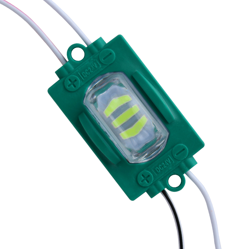 POWERMASTER MODÜL LED 12VOLT / 24VOLT 1.4W YEŞİL 48X30 MM 2835