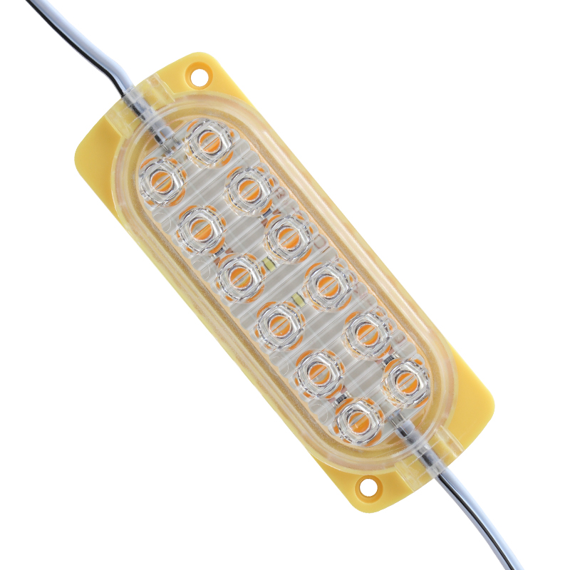 POWERMASTER MODÜL LED 12VOLT / 24VOLT 2.4W TEK RENK SARI 2835