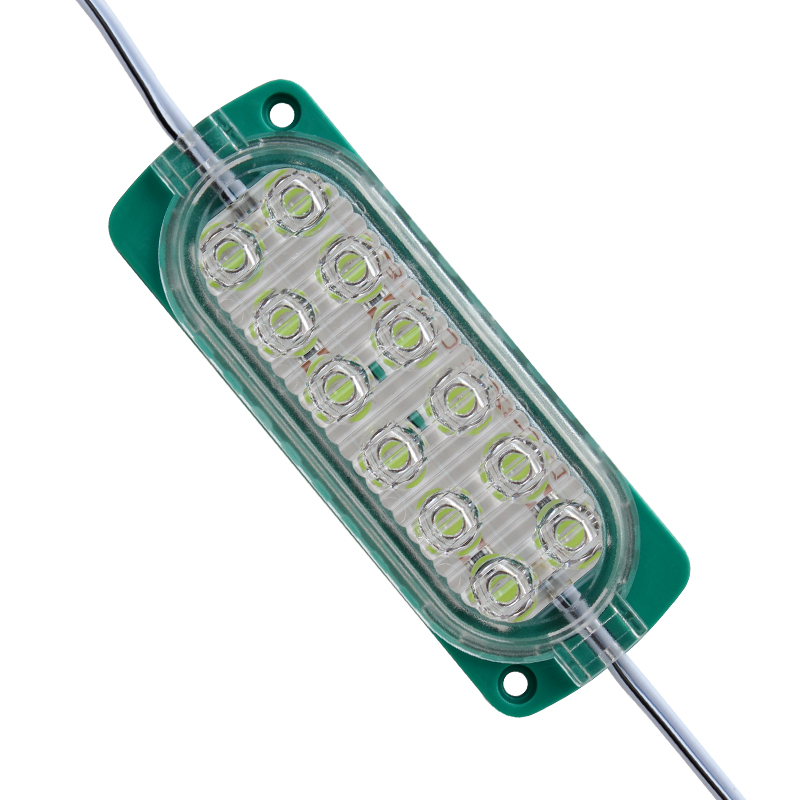 POWERMASTER MODÜL LED 12VOLT / 24VOLT 2.4W TEK RENK YEŞİL 2835