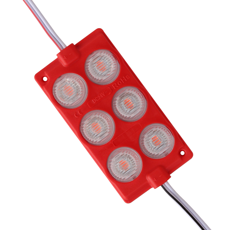 POWERMASTER MODÜL LED 12VOLT / 24VOLT  3W KIRMIZI 75X40 MM 3030