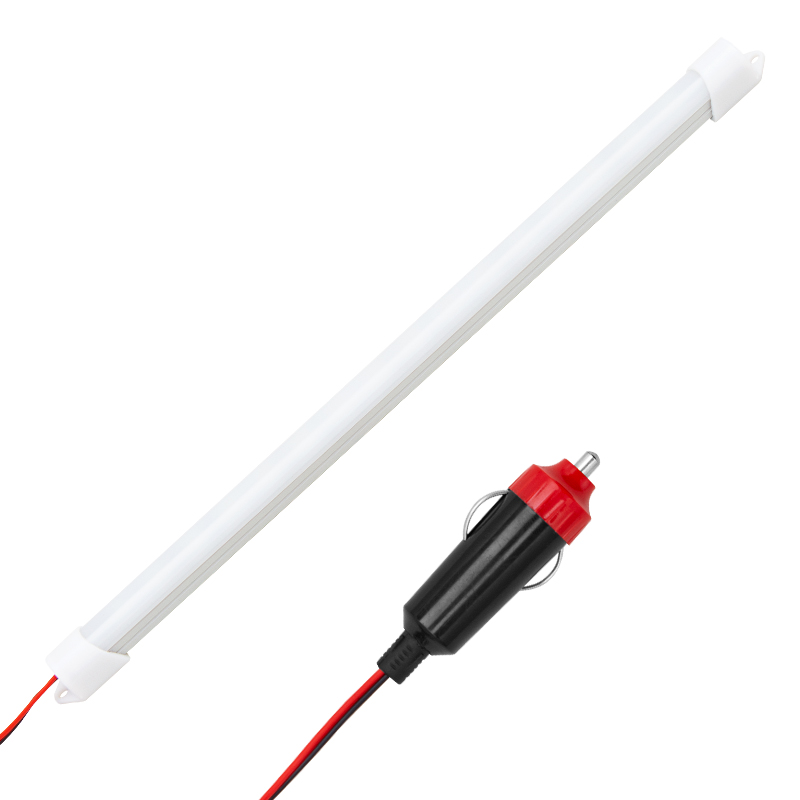 POWERMASTER PM-11048 12V 5W ÇAKMAKLIK SOKETLİ MAT KAPAKLI 30 CM LED BAR LAMBA (6500K BEYAZ)