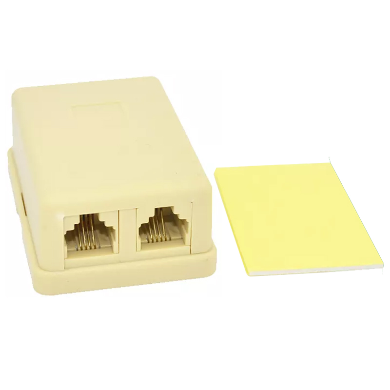POWERMASTER PM-1279 RJ11 ÇİFTLİ TELEFON DAĞITIM KUTUSU