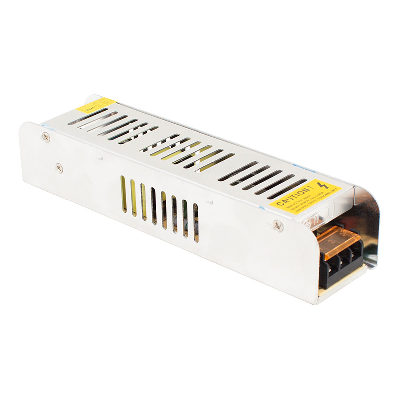 POWERMASTER PM-13035 12 VOLT - 10 AMPER - 120 WATT SLIM METAL KASA ADAPTÖR (187*46*37)