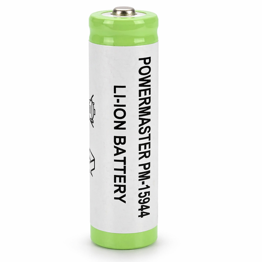 POWERMASTER PM-15944 14500 3.7 VOLT 800 MAH BAŞLIKLI ŞARJ EDİLEBİLİR EL FENERİ PİLİ TEKLİ