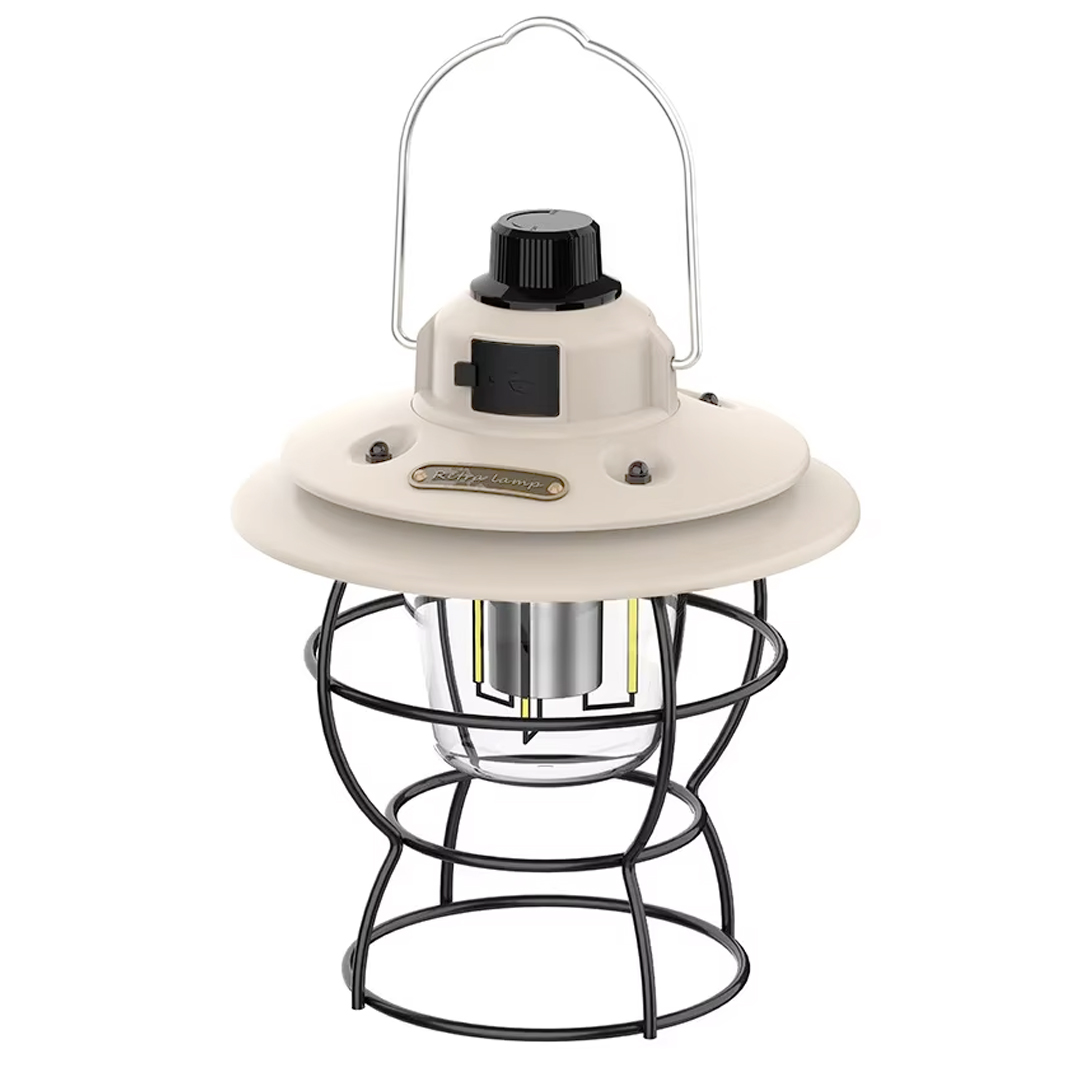 POWERMASTER PM-16042 NOSTALJİK ŞARJLI KAMP LAMBASI FİLAMENT + SMD LEDLİ