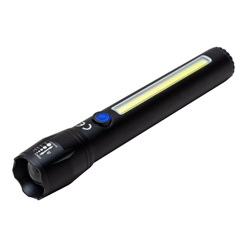 POWERMASTER PM-16754 ŞARJ EDİLEBİLİR 4 MODLU ZOOMLU COB LED EL FENERİ