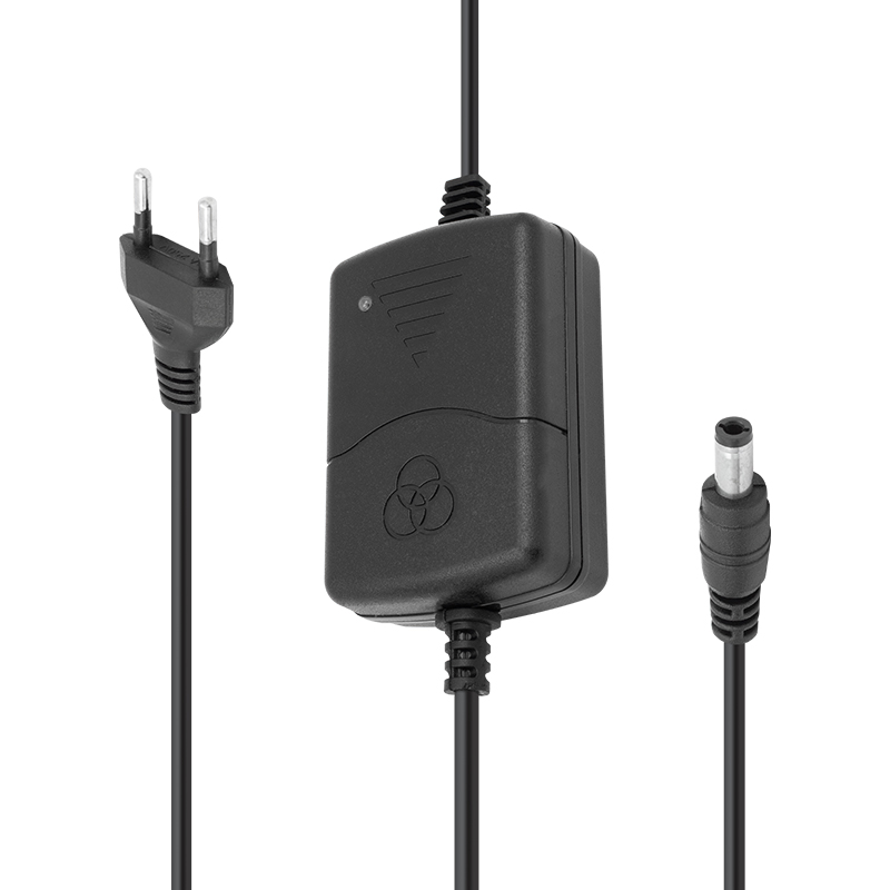 POWERMASTER PM-1765 12 VOLT - 2 AMPER 5.5*2.5 MM UÇLU PLASTİK KASA MASAÜSTÜ ADAPTÖR