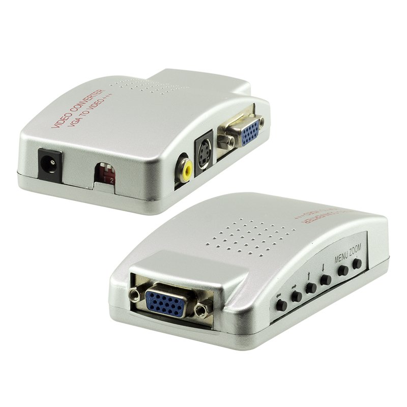 POWERMASTER PM-1963 VGA TO AV S-VIDEO GÖRÜNTÜ ÇEVİRİCİ