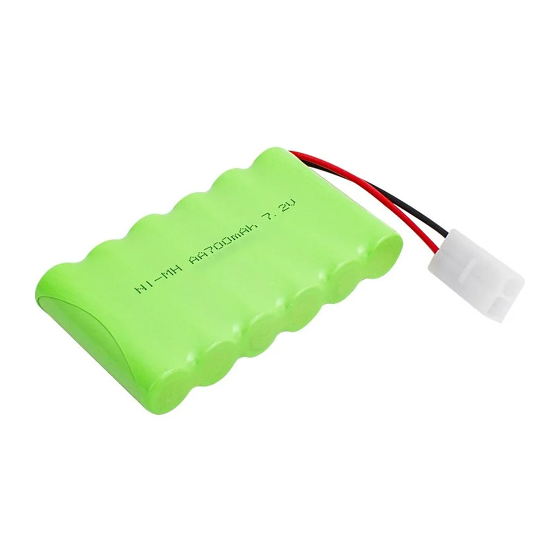 POWERMASTER PM-20125 7.2 VOLT 700 MAH NI-MH 2 PİN TAMİYA SOKETLİ 6'LI OYUNCAK ARABA PİLİ